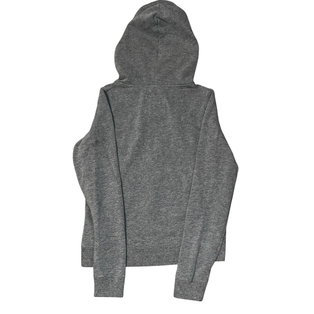 Vintage Y2K Hollister Zip-Up Hoodie Gray with Script & Pink Logo – XS - Picture 3 of 7